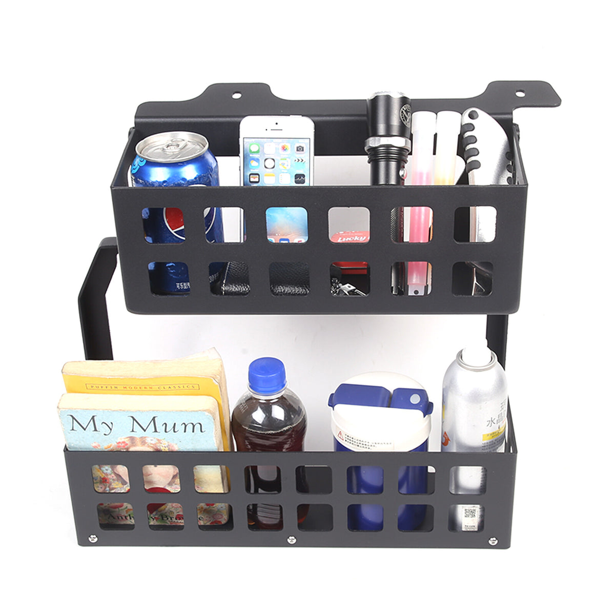 Trunk Cargo Right Side Storage Organizer Pocket Box For LR Defender 110 20-24 US 8