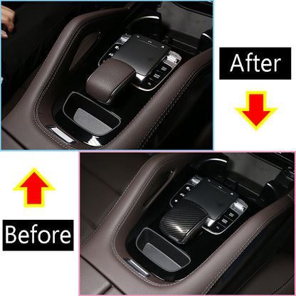 ABS Carbon Fiber Interior Center Trim Set For Benz GLE W167 GLS X167 2020-2022 20