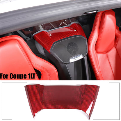 Red Real Carbon Fiber Full Interior Set Decor Trim Kit for Corvette C8 20-25 - Styles 56-60 42