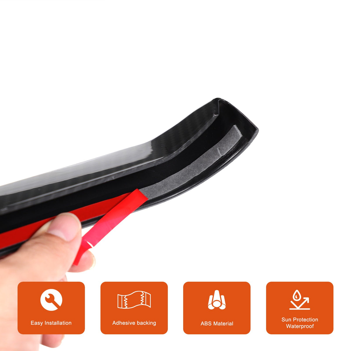 Carbon Fiber ABS Dashboard Side Air Vent Trim Cover For Corvette C8 2026+ 18