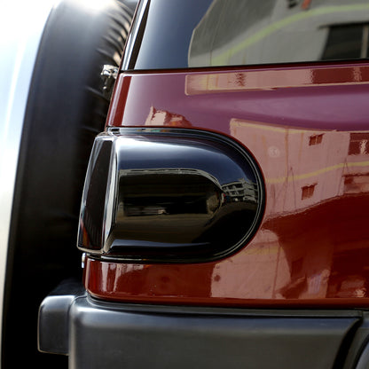 Smoked Black Tail Light Lamp Cover Guard Trim For Toyota FJ Cruiser 2007-21 13