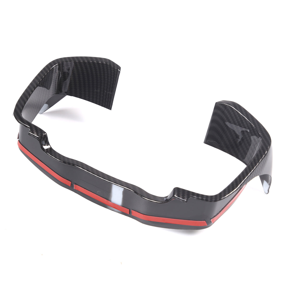 ABS Carbon fiber Dashboard Instrument Frame Trim Cover For Subaru WRX VB 2022-24 11