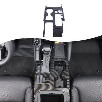 ABS Carbon Fiber Center Gear Panel Trim For Toyota Land Cruiser LC250 24+ US 6