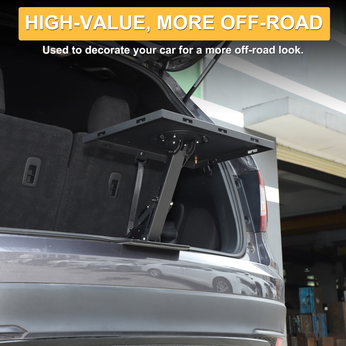 Car Camping Portable Trunk Lock Latch Table For Honda Pilot 2016-2022 6