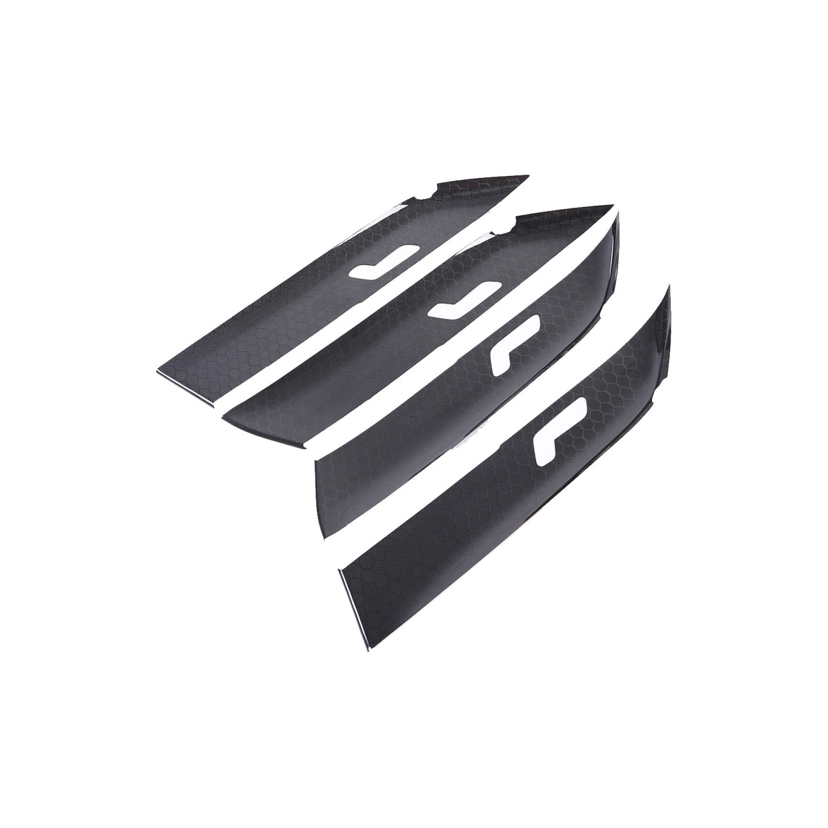 Honeycomb Carbon Fiber Interior Door Panel Trim For LR Range Rover Vogue L460 7
