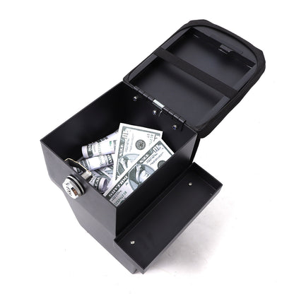 Steel Center Console Armrest Safe Storage Box w Lock For Toyota FJ Cruiser 07-21 4
