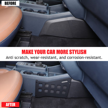 Aluminum Alloy Center Console Side Strorage Hanger Bag For Ford Maverick 2022+ 2