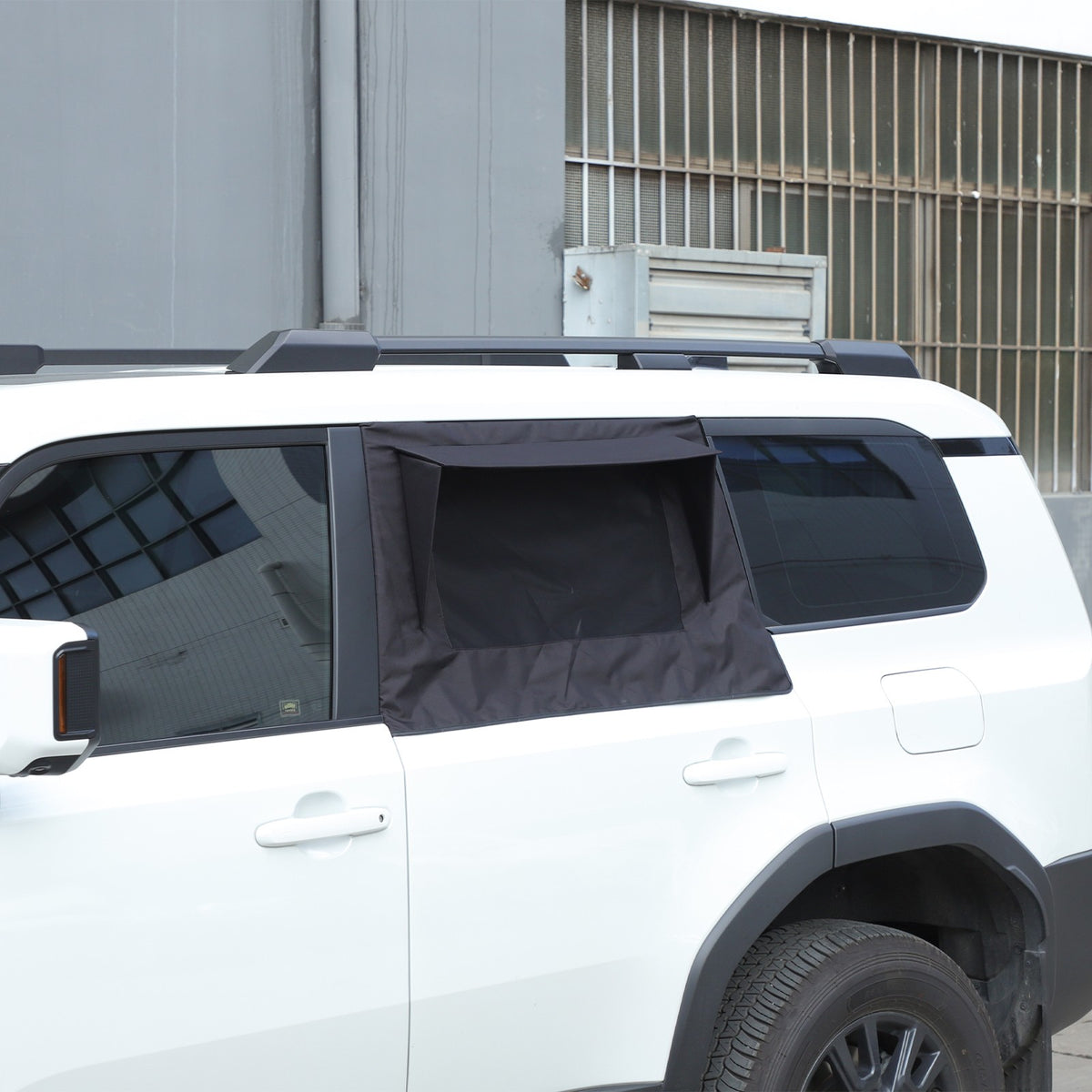 Rear Door Window Shade Trim Cover For Toyota Land Cruiser LC250 24+ 11