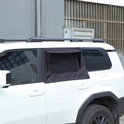 Rear Door Window Shade Trim Cover For Toyota Land Cruiser LC250 24+ 11