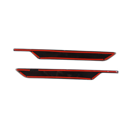 Smoked Black Tail Light & Brake Lamp Cover Guard Trim For TOYOTa TUNDRA 2022-24 11