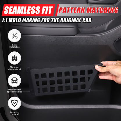Car Front Door Storage Box Side Pocket Organizer For Nissan Frontier 2022-2024 2