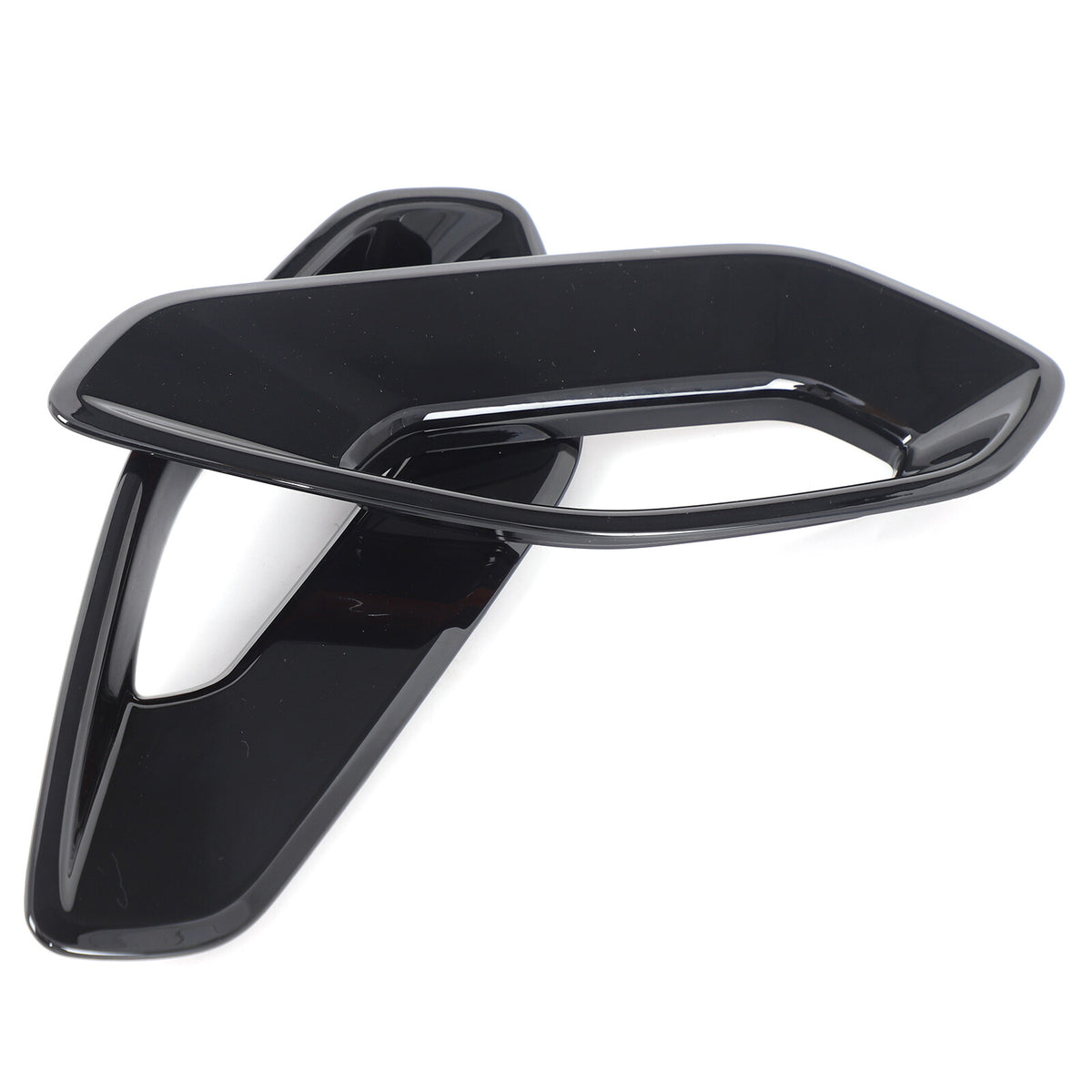 Glossy Black Center Console Side Armrest Frame Trim For Nissan Frontier 2022+ 21