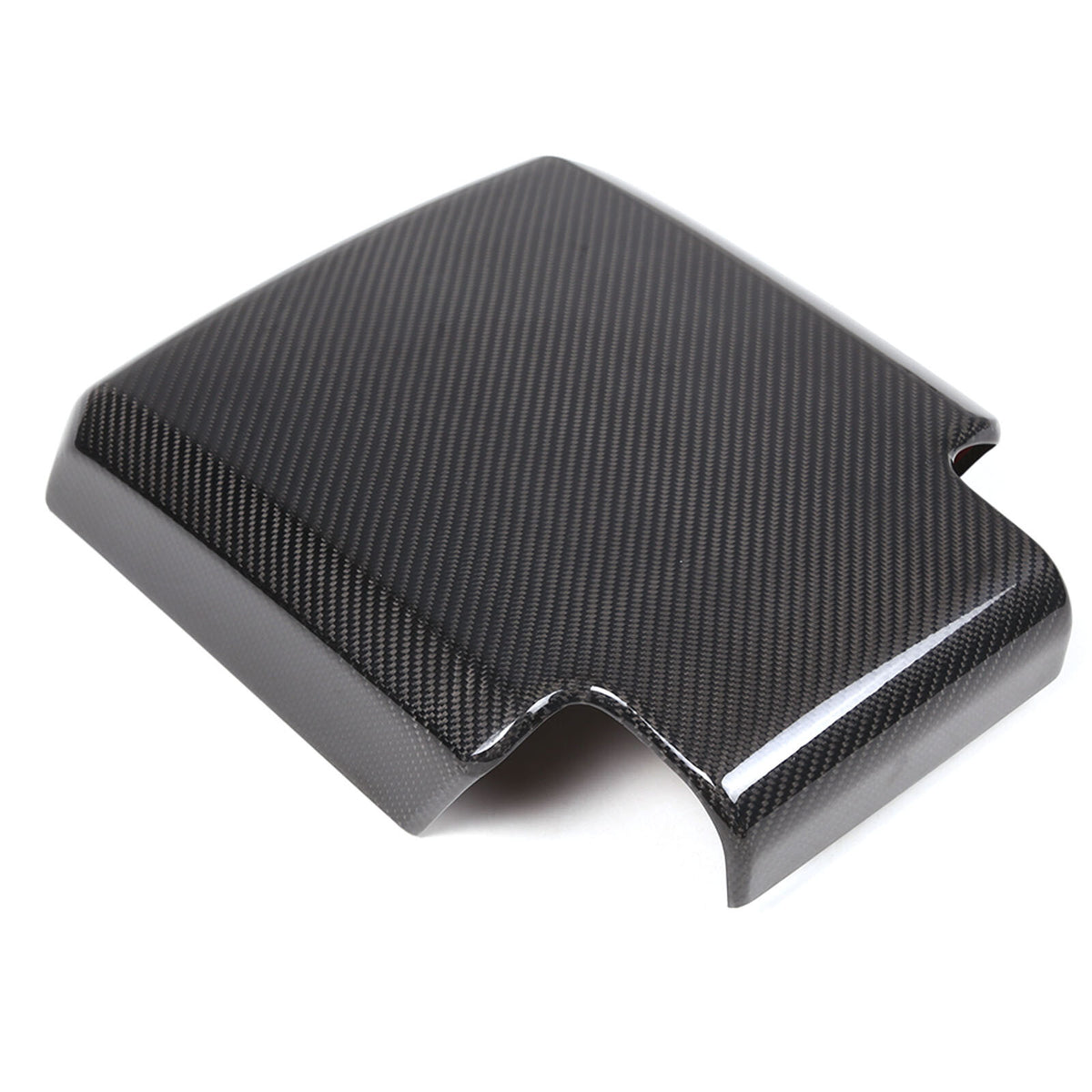 Real Carbon Fiber Center Console Armrest Box Cover For LR Defender 90 110 20-24 14