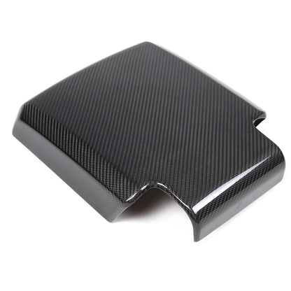 Real Carbon Fiber Center Console Armrest Box Cover For LR Defender 90 110 20-24 14