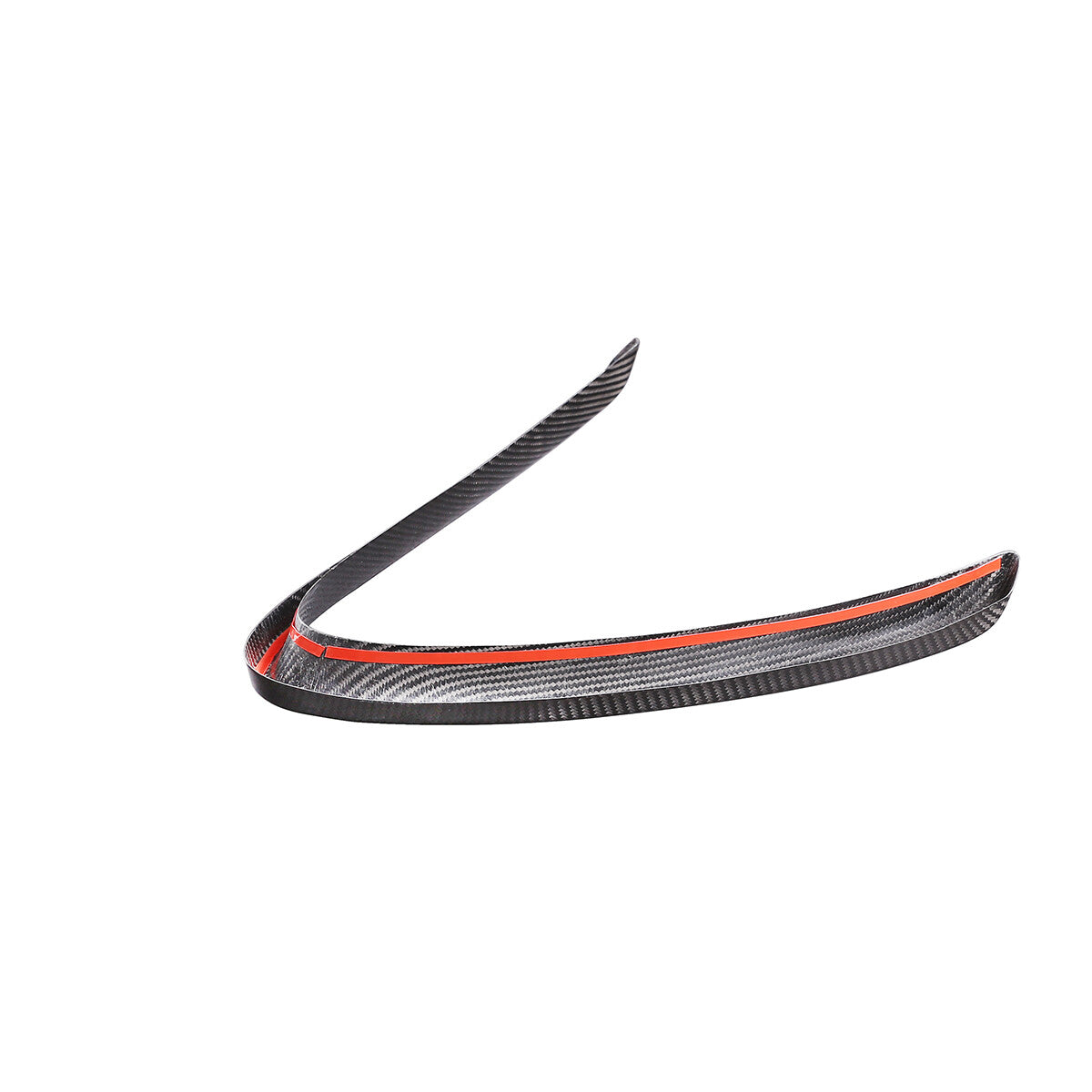 Real Carbon Fiber V-Shape Grille Cover Trim For Alfa Romeo Giulia 2017-2021 8