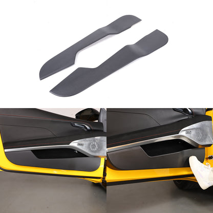 Matte Real Carbon fiber Interior Door Anti-Kick Trim Cover For Lotus EMIRA 22-25 22