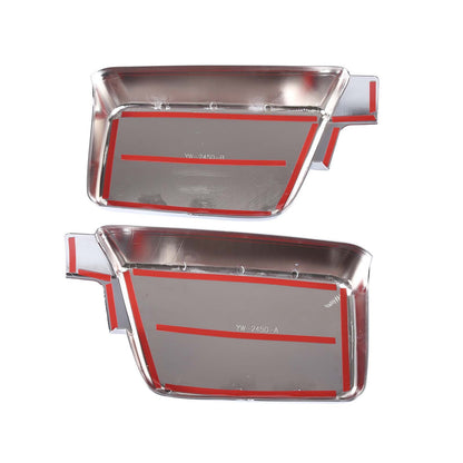 ABS Chrome Hood Side Trim Cover Scratch Resistant Trim For Hummer H3 2005-2009 11