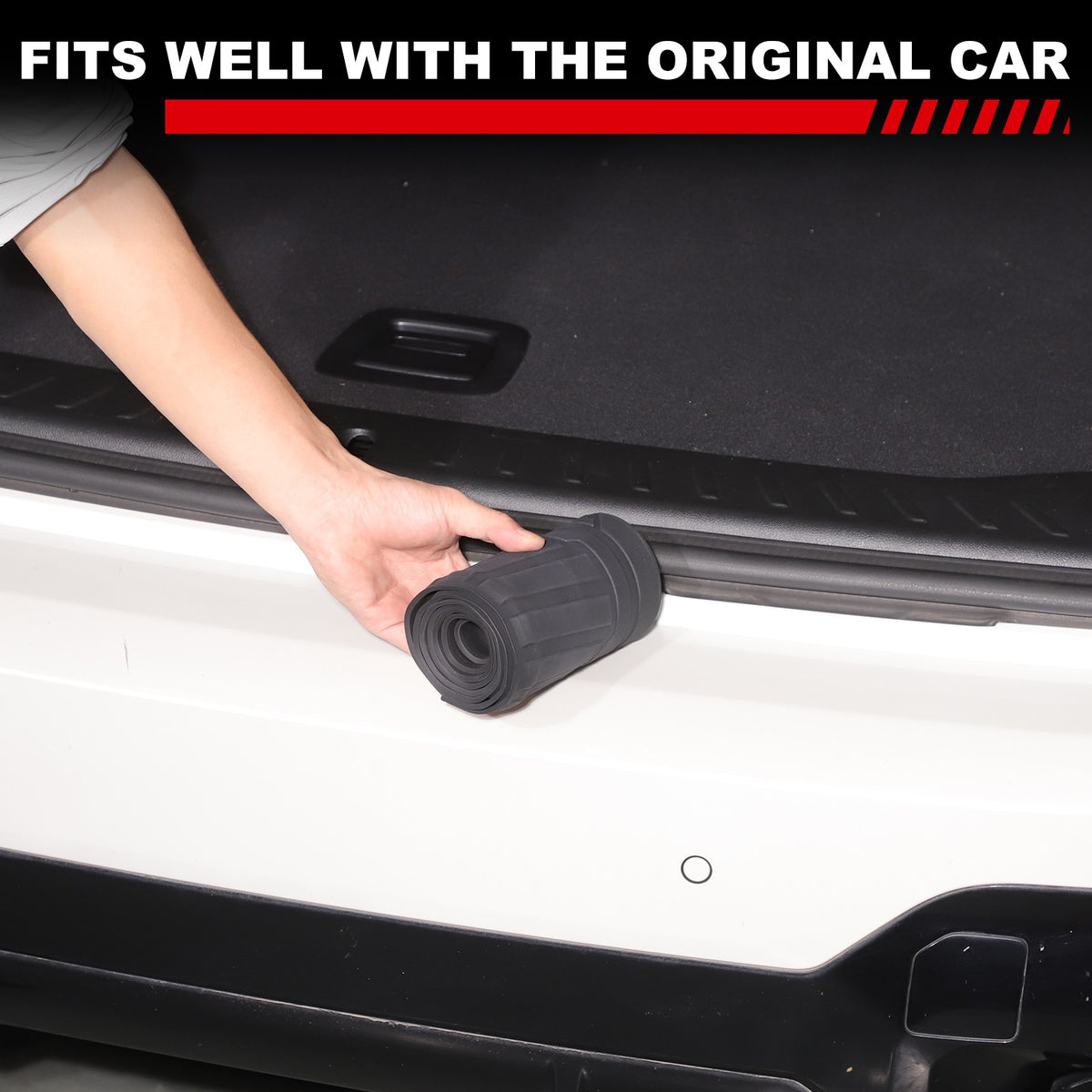 TPE Rear Bumper Protector Sill Guard Trim For BMW X3 G01 2018-2024 4
