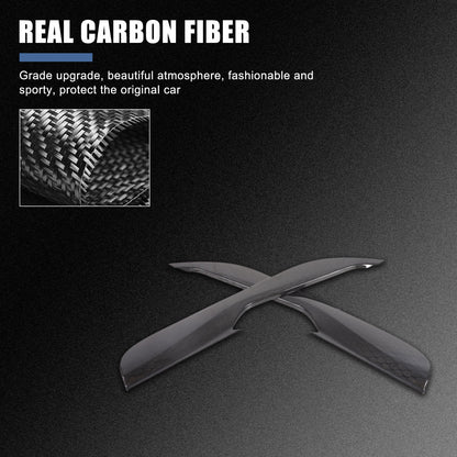 Real Honeycomb Carbon Fiber Door Panel Cover Trim For Corvette C8 20+ US 21