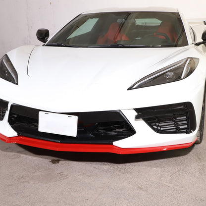 Red Full Interior Set Dash Panel Decor Cover Trim Kit For Corvette C8 2020-25 - Variants 16-20 65