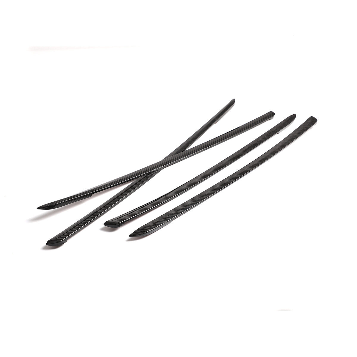 Real Carbon Fiber Inner Door Panel Strip Trim For BMW 3 4 Series GT 2013-2020 10