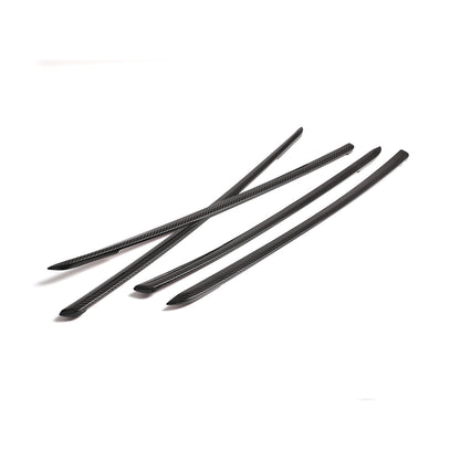Real Carbon Fiber Inner Door Panel Strip Trim For BMW 3 4 Series GT 2013-2020 10