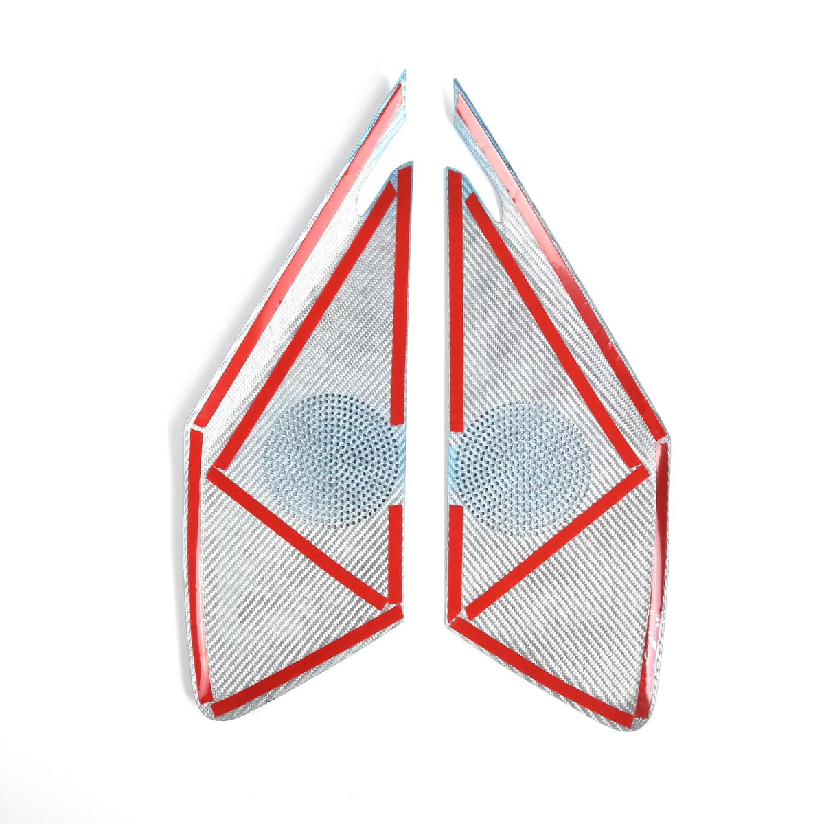 Blue Door Sound Speaker Cover REAL HARD Carbon Fiber For Corvette C8 1LT 20-2026 10