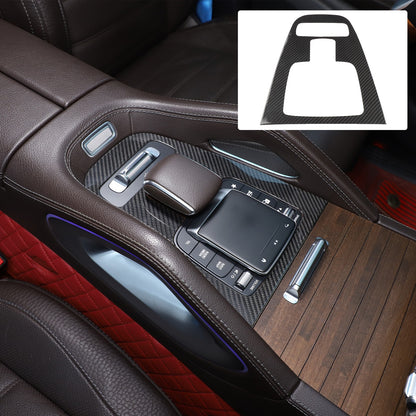 Real Carbon Fiber Gear Shift Panel Trim Cover For Benz GLE V167/GLS X167 2020+ 9