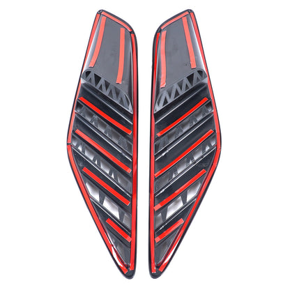 Piano Black ABS Rear Fender Air Intake Frame Trim For Corvette C7 2014-2019 US 19