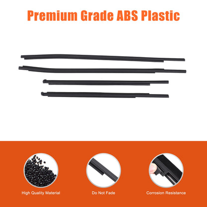 Replacement Window Belt Molding Weatherstrip Seal Trim For Toyota Hilux 2016-20 18