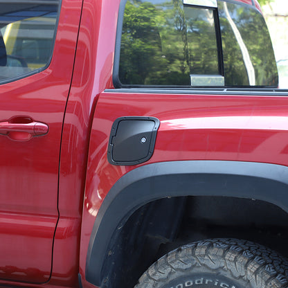 7 Styles Door Fuel Tank Cover W/ Lock Gas Cap Tank Trim For Toyota Tacoma 16-22 8