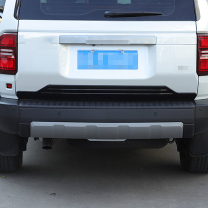 Glossy Black Molding Tailgate Liftgate Trim For Toyota Land Cruise LC250 2024+ 6