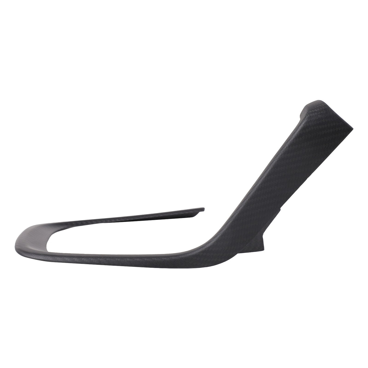 Matte Real Carbon Fiber Center Console Gear Frame For Subaru BRZ Toyota GR86 22+ 9