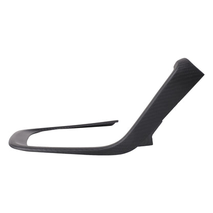 Matte Real Carbon Fiber Center Console Gear Frame For Subaru BRZ Toyota GR86 22+ 9