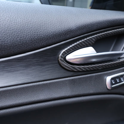 Real Carbon Fiber Inner Door Handle Trim Cover For Alfa Romeo Stelvio 2017-2020 15