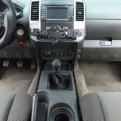 Off-Road Console Molle Panels Digital Device Mount For Nissan Frontier 2009-17 6