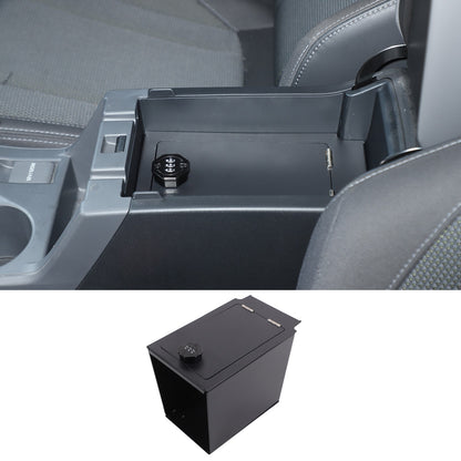 Alloy Center Console Safe GUN Storage Lock Box Tray For Subaru Crosstrek GU 24+ 20