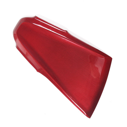 Red Carbon Fiber Dashboard Instrument Upper Panel Cover for Corvette C8 2020-25 19