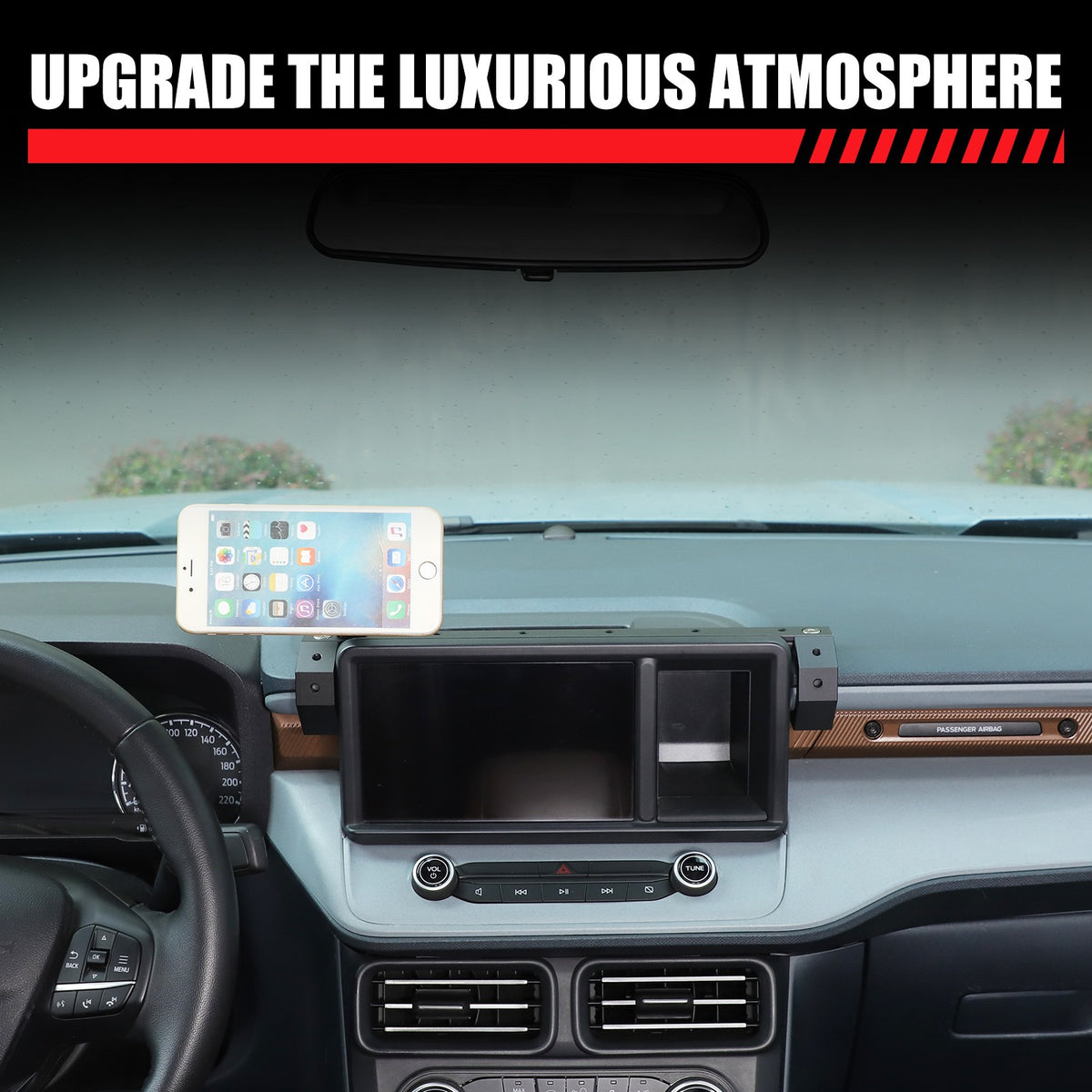Magnetic Screen Navigation Cell Phone Mount Holder Bracket For Ford Maverick 22+ 13