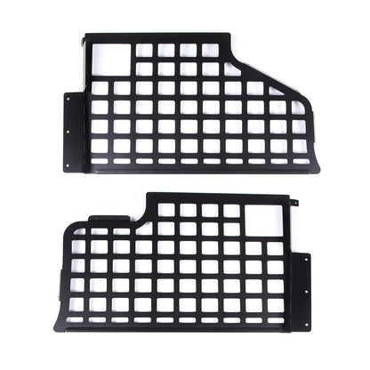 Alloy Rear Trunk Side Storage Baffle Molle Panel For LR Freelander 2 2007-2015 6