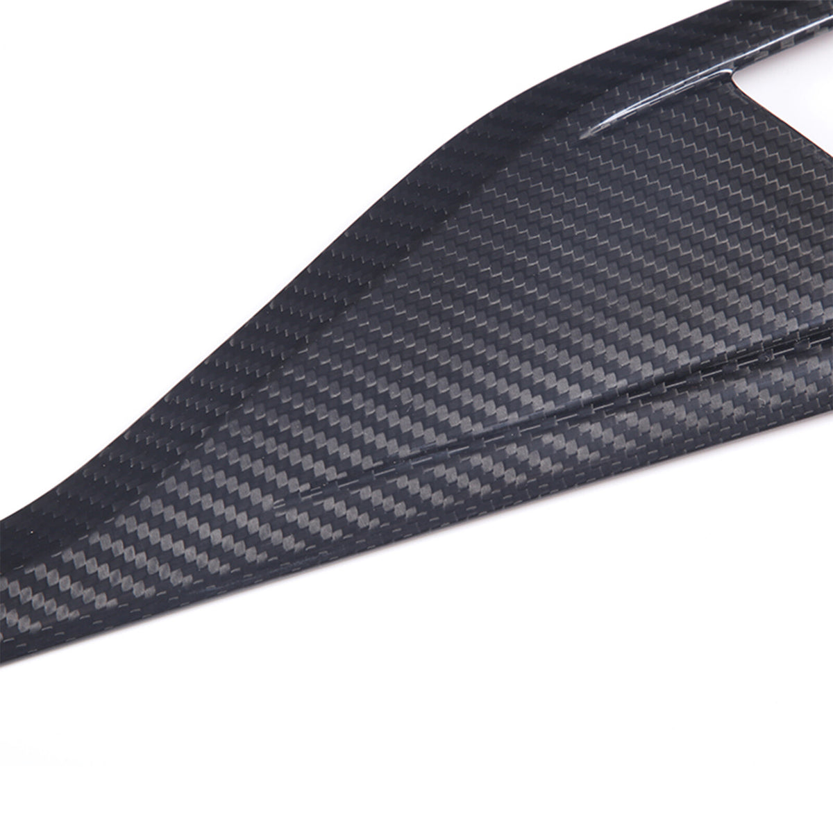Real Carbon Fiber Door Handle Panel Trim Strip For BMW 8 Series 4-Door 2019-2022 7