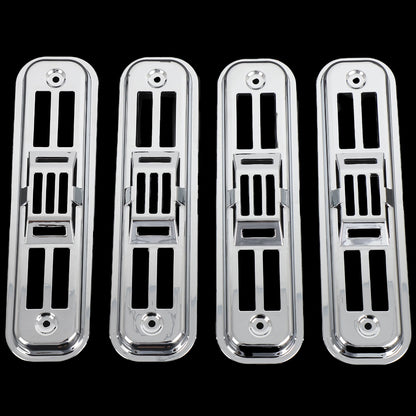 Silver Chrome Exterior Door Handle Mirror Hood Vent Trim Kit For Hummer H2 03-09 124
