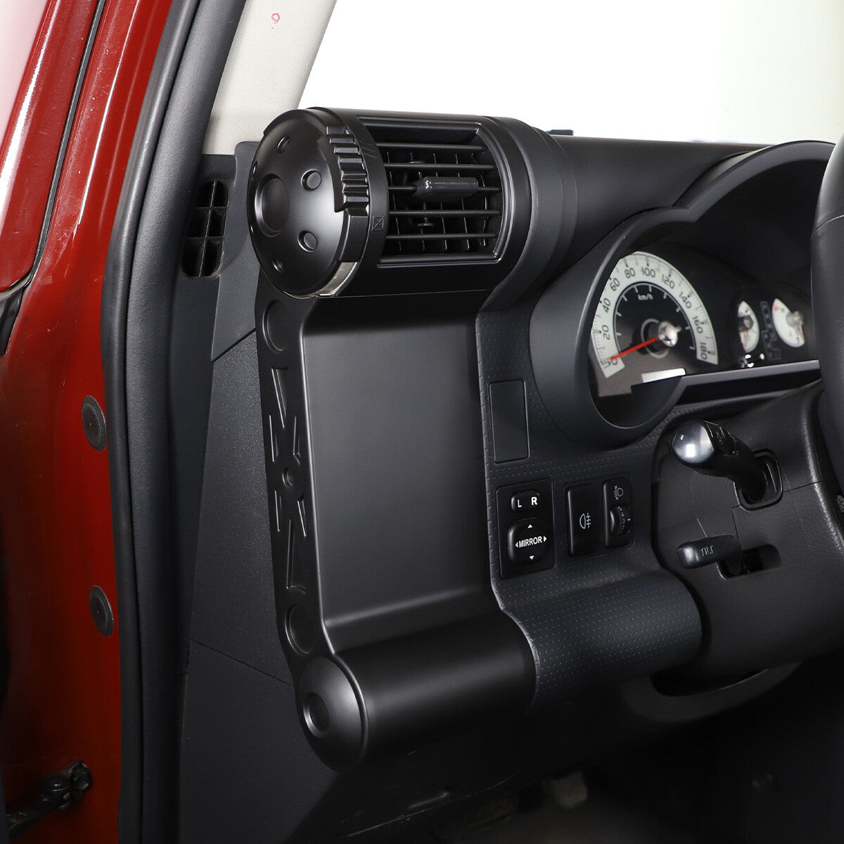 Matte Black ABS Interior Full Set Cover Trim Kit Set For FJ Cruiser 2007-2021 - Variants 1-5 36