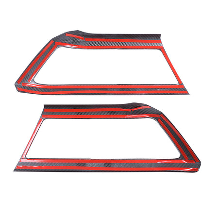 Real Dry Carbon Fiber Full Interior Trim Set For LR Defender 90 110 L663 20-23 119