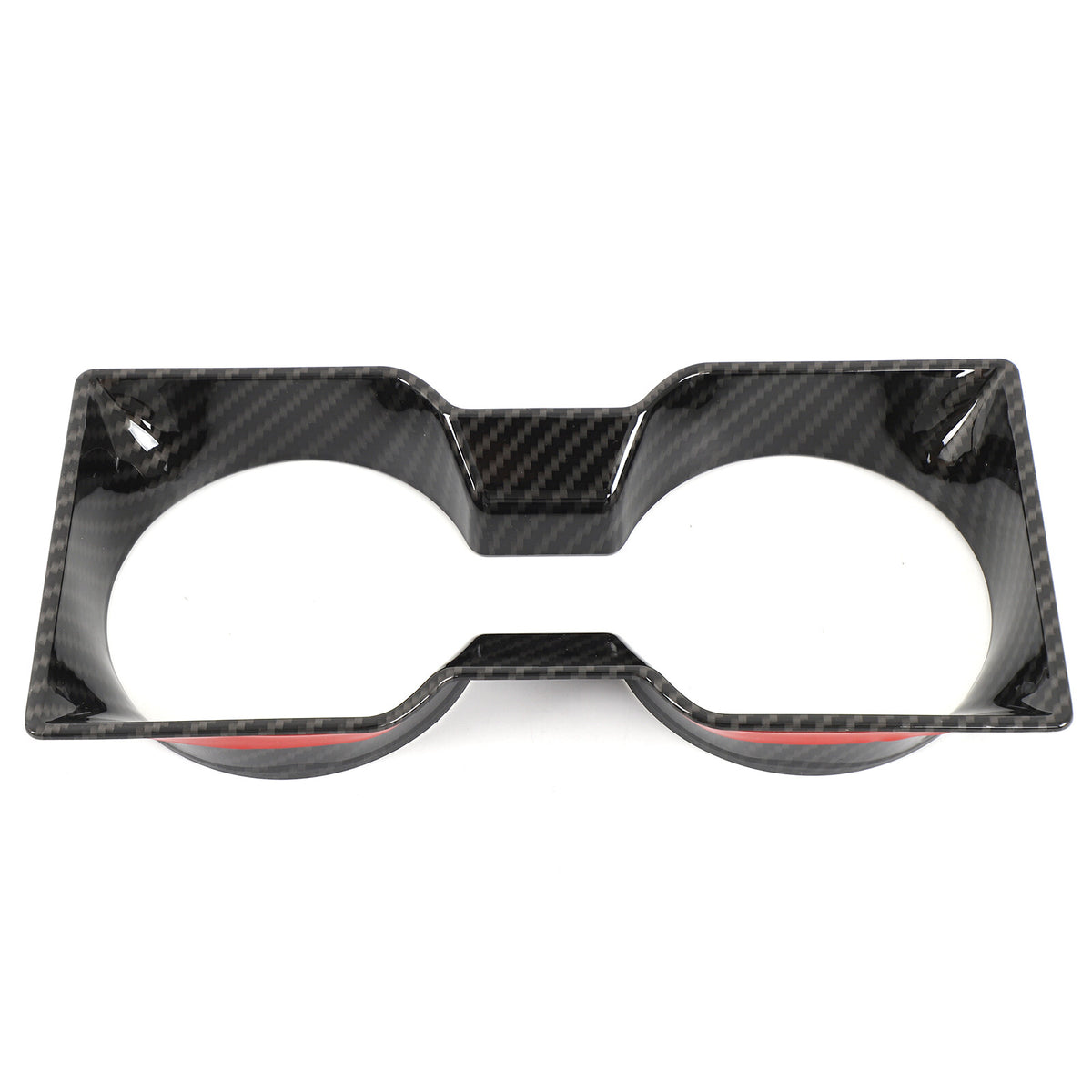 Carbon Fiber ABS Center Console Cup Holder Frame Trim for LR Defender L663 2025+ 8