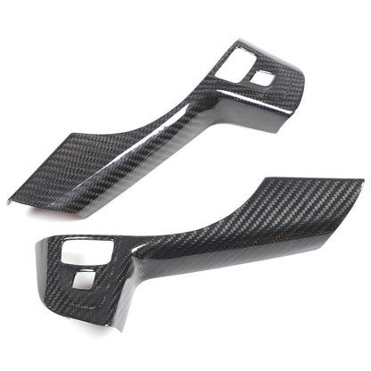 Real Dry Carbon Fiber Steering Wheel Trim For Pontiac G8 2008-2009 3