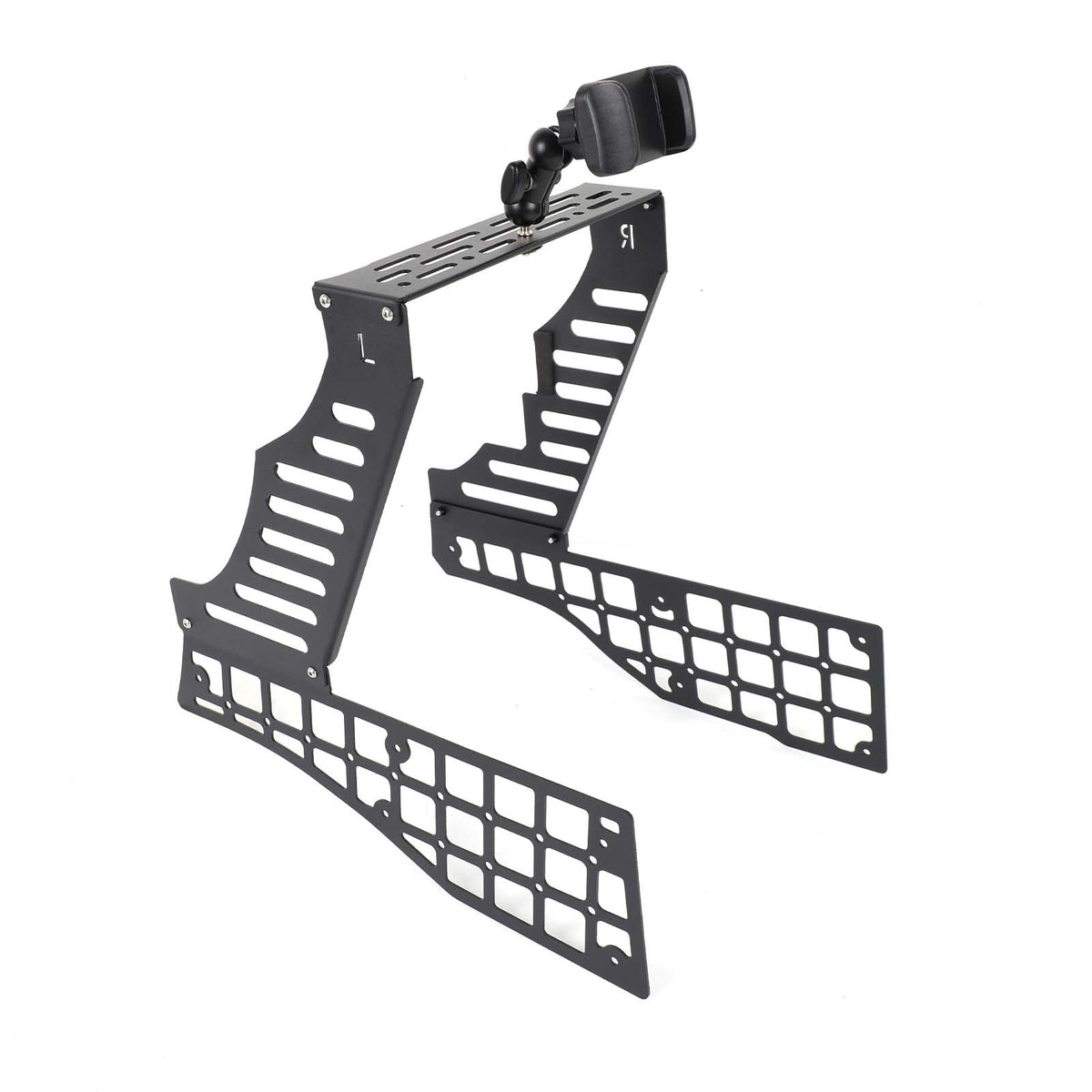 Center Molle Panel Digital Device Mount Clip For Nissan Frontier D40 2009-2017 3