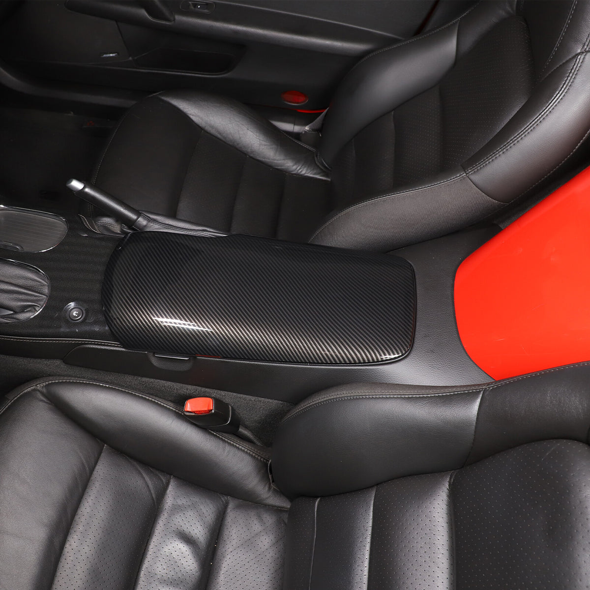 Carbon Fiber ABS Center Console Panel Cover Trim Set For 2005-2013 Corvette C6 20