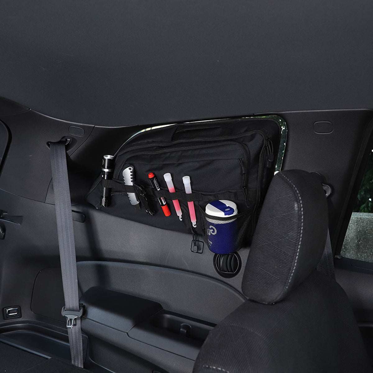 Car Trunk Left Side Window Storage Bag Tool Bag For Honda Pilot 2016-22 3