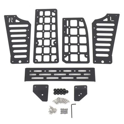 Magnetic Phoner Holder Center Console Molle Panel Device For Toyota FJ Cruiser 2